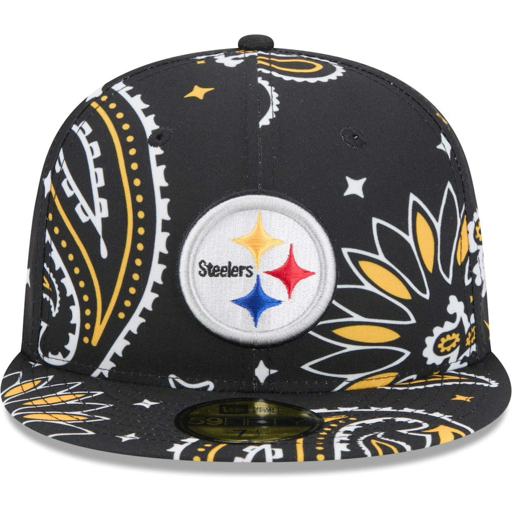 Paisley 59FIFTY Fitted Hat - Pittsburgh Steelers
