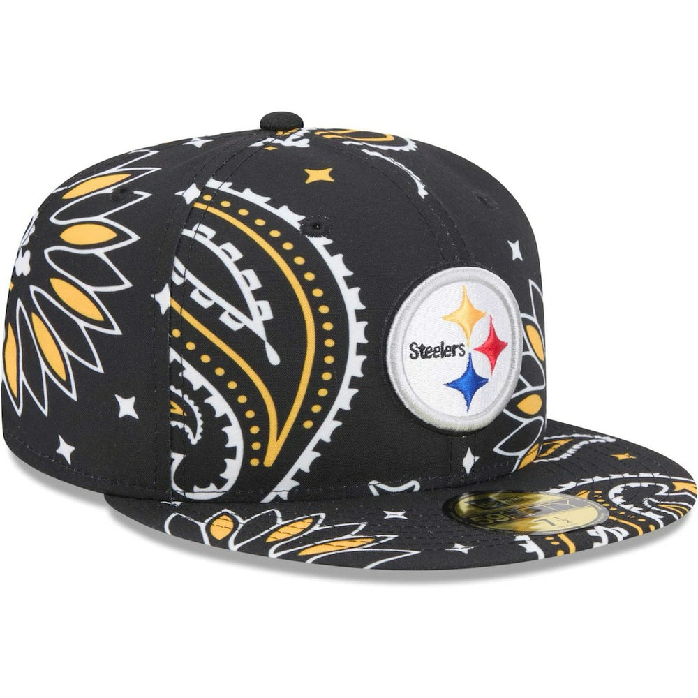 Paisley 59FIFTY Fitted Hat - Pittsburgh Steelers