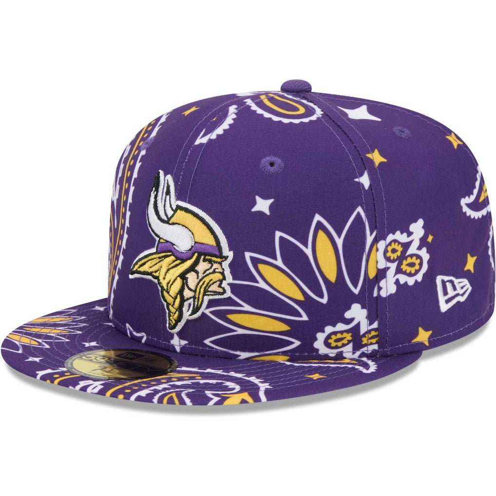 Paisley 59FIFTY Fitted Hat - Minnesota Vikings