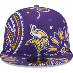 Paisley 59FIFTY Fitted Hat - Minnesota Vikings