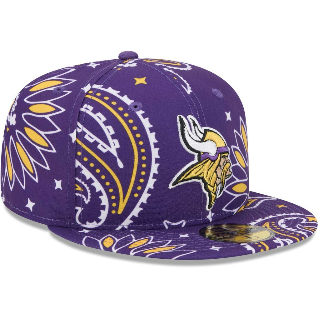 Paisley 59FIFTY Fitted Hat - Minnesota Vikings