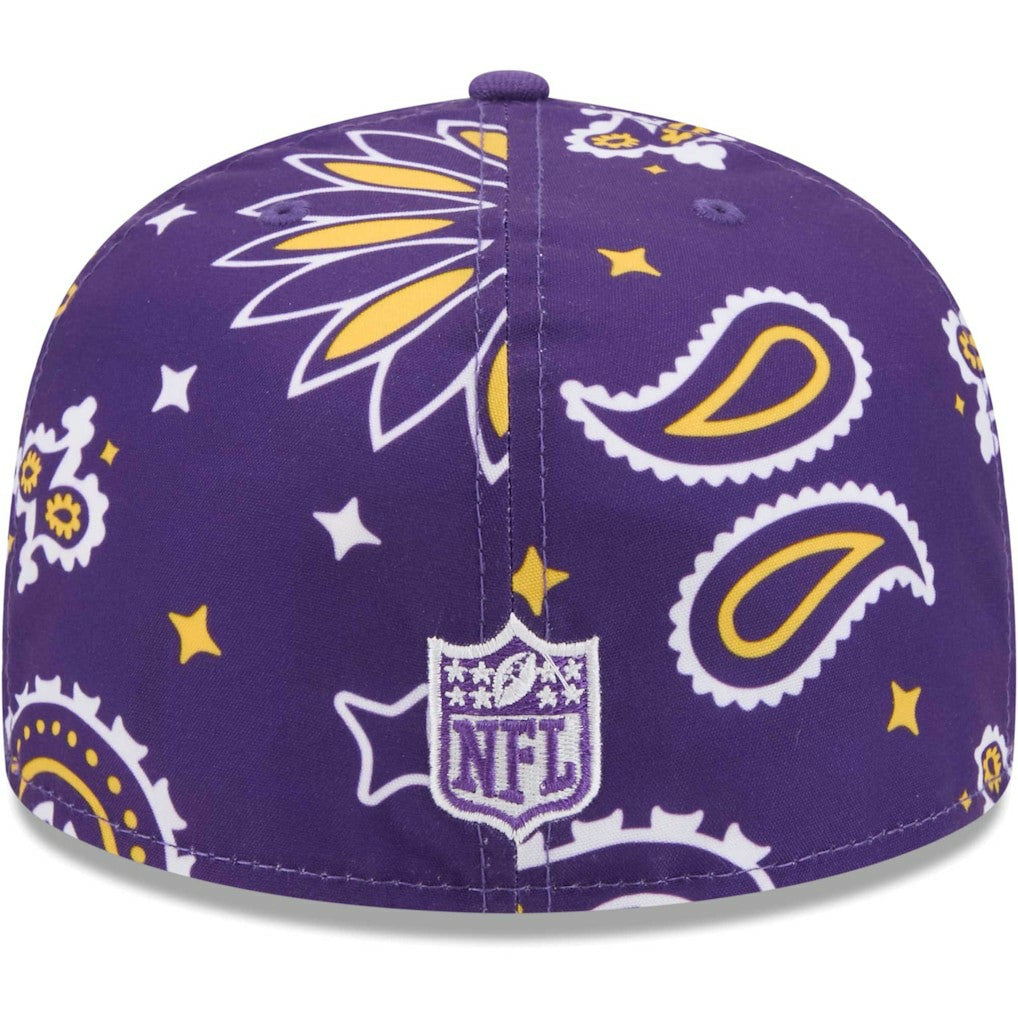 Paisley 59FIFTY Fitted Hat - Minnesota Vikings