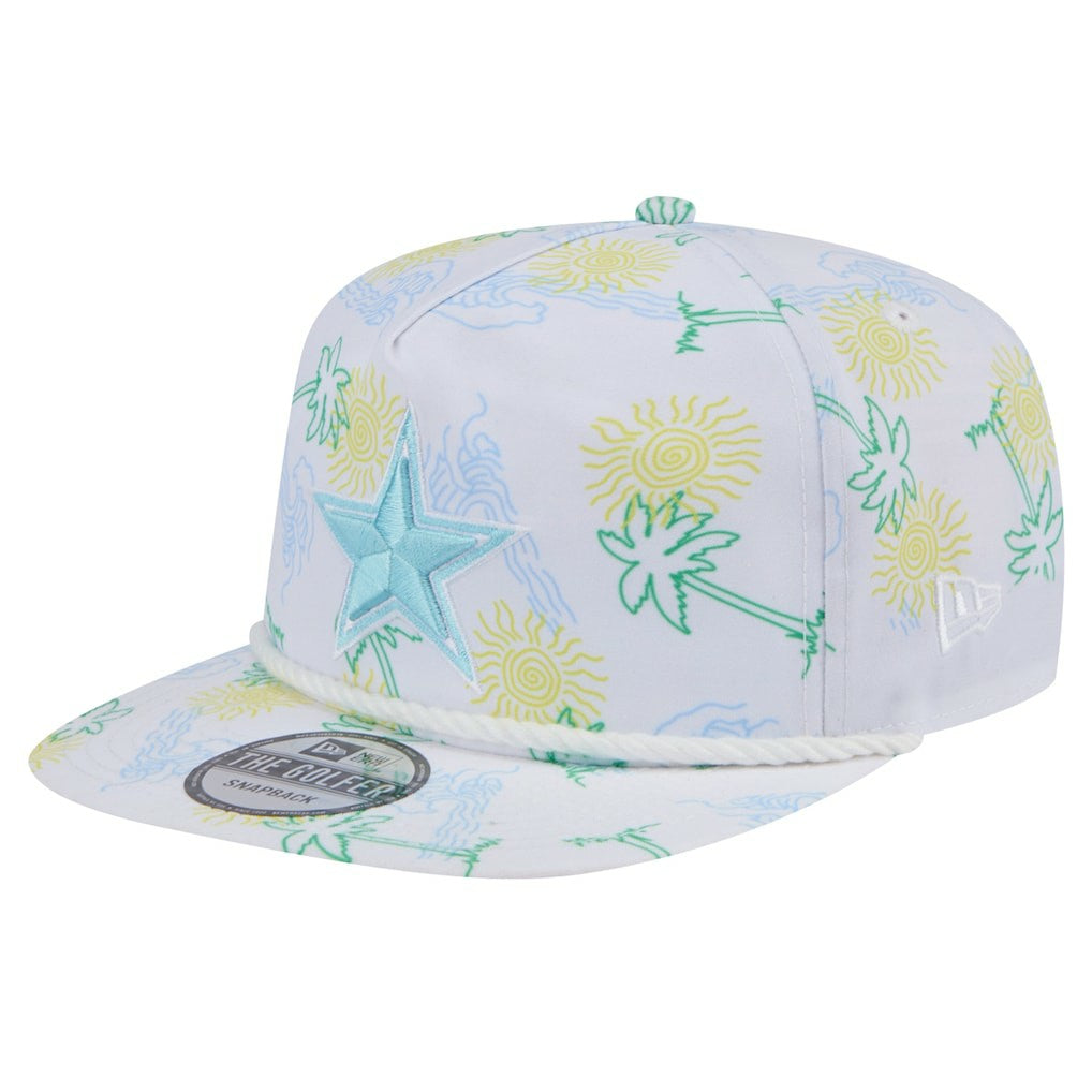 Vacay Golfer Snapback Hat - Dallas Cowboys