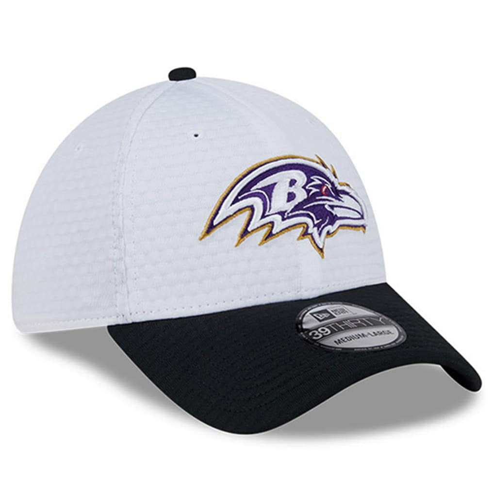 2024 NFL Training Camp 39THIRTY Flex Hat - Baltimore Ravens