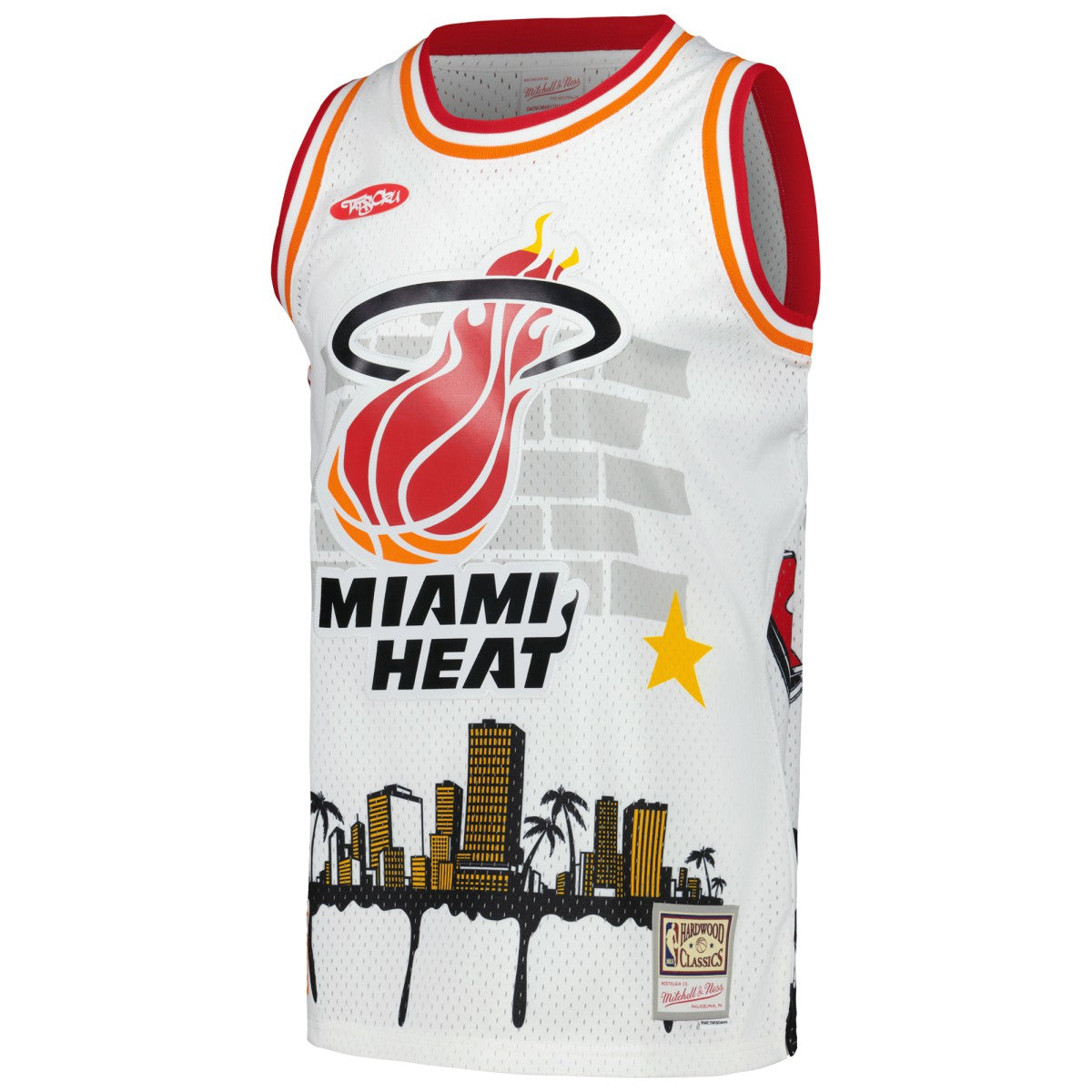 NBA Miami Heat x Tats Cru Hardwood Classics Fashion Jersey