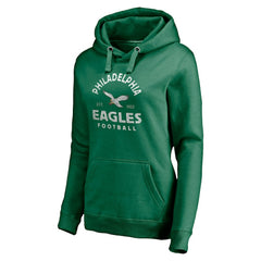 Women's Gridiron Classics Vintage Arch Pullover Hoodie - Philadelphia Eagles