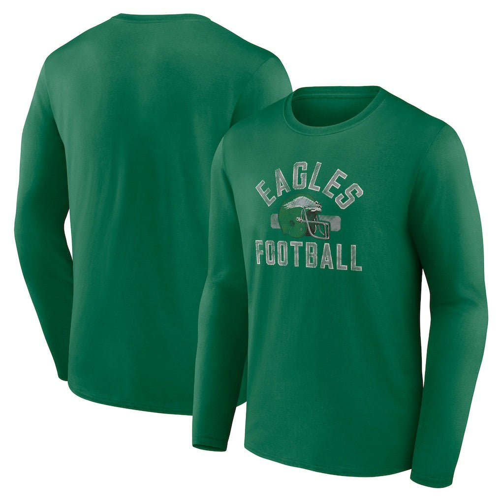 Gridiron Classics Retro Block Long Sleeve T-Shirt - Philadelphia Eagles