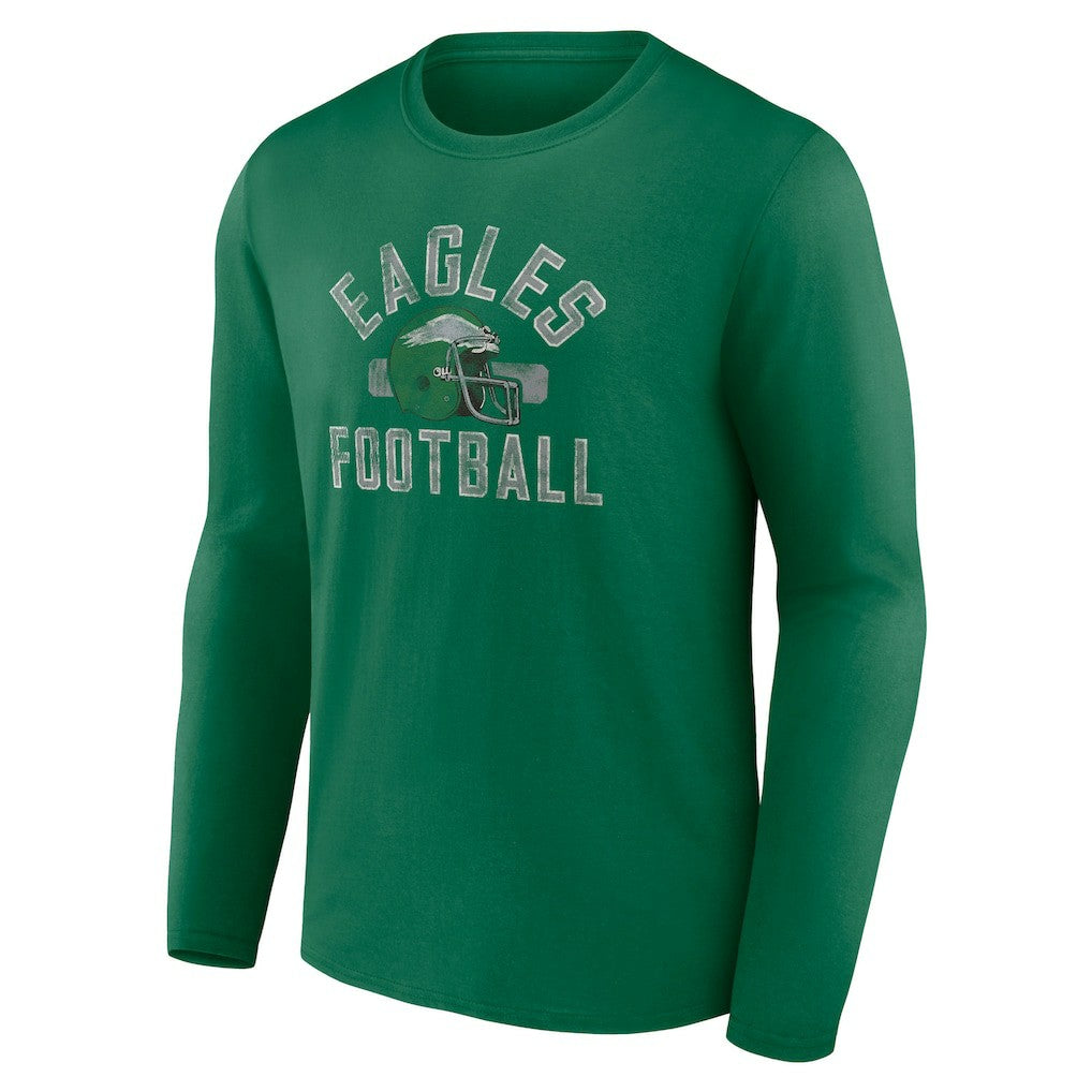 Gridiron Classics Retro Block Long Sleeve T-Shirt - Philadelphia Eagles