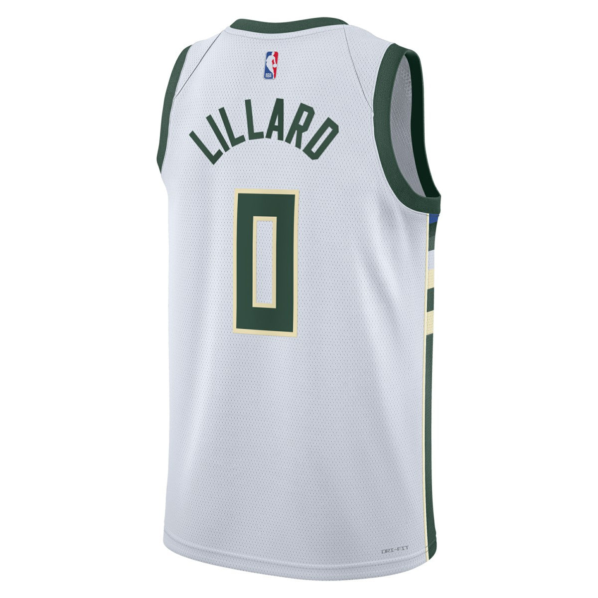 NBA Damian Lillard Milwaukee Bucks Unisex Fear The Deer Swingman Player Jersey