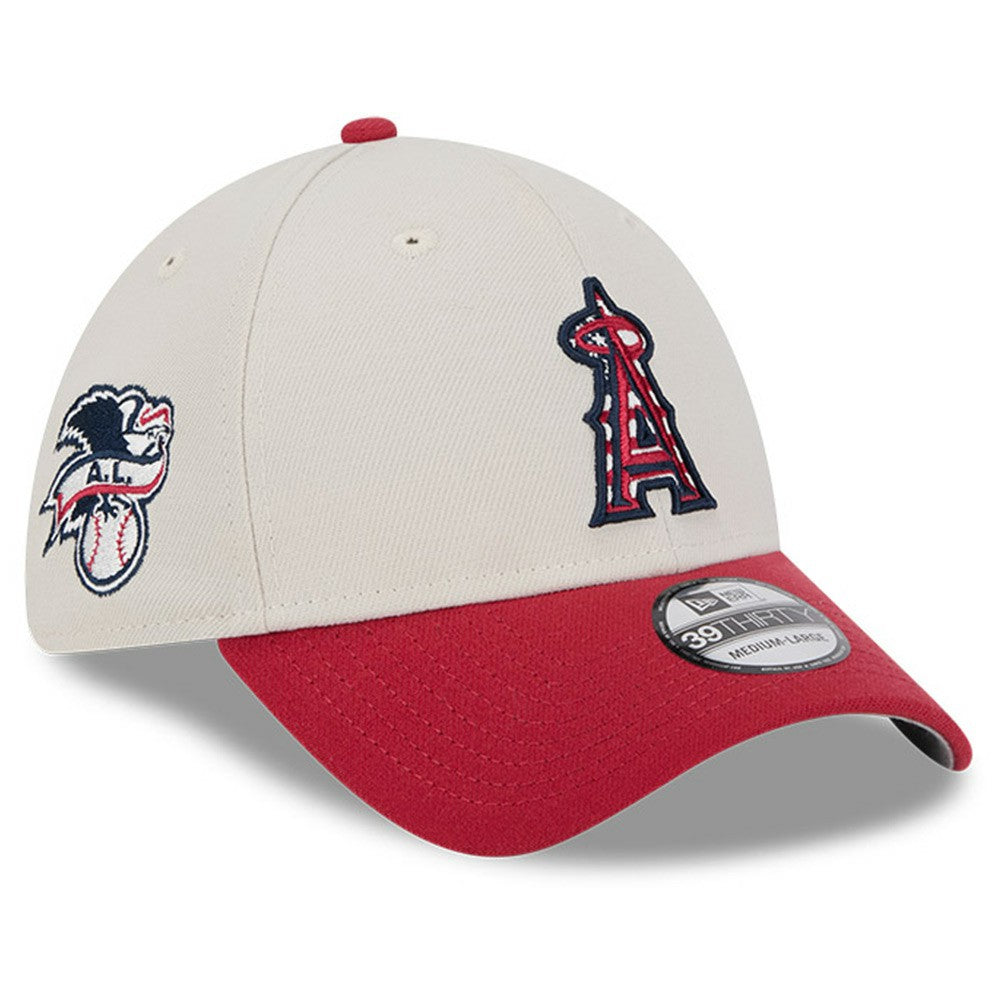 MLB Los Angeles Angels New Era 2024 Fourth of July 39THIRTY Flex Hat