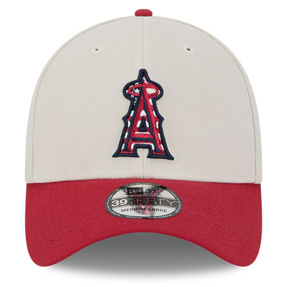 MLB Los Angeles Angels New Era 2024 Fourth of July 39THIRTY Flex Hat