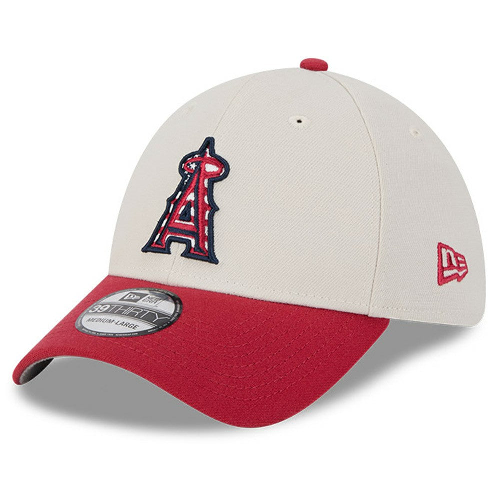 MLB Los Angeles Angels New Era 2024 Fourth of July 39THIRTY Flex Hat