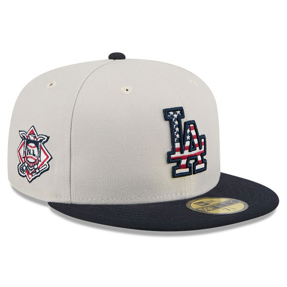 MLB Los Angeles Dodgers New Era 2024 Fourth of July 59FIFTY Fitted Hat