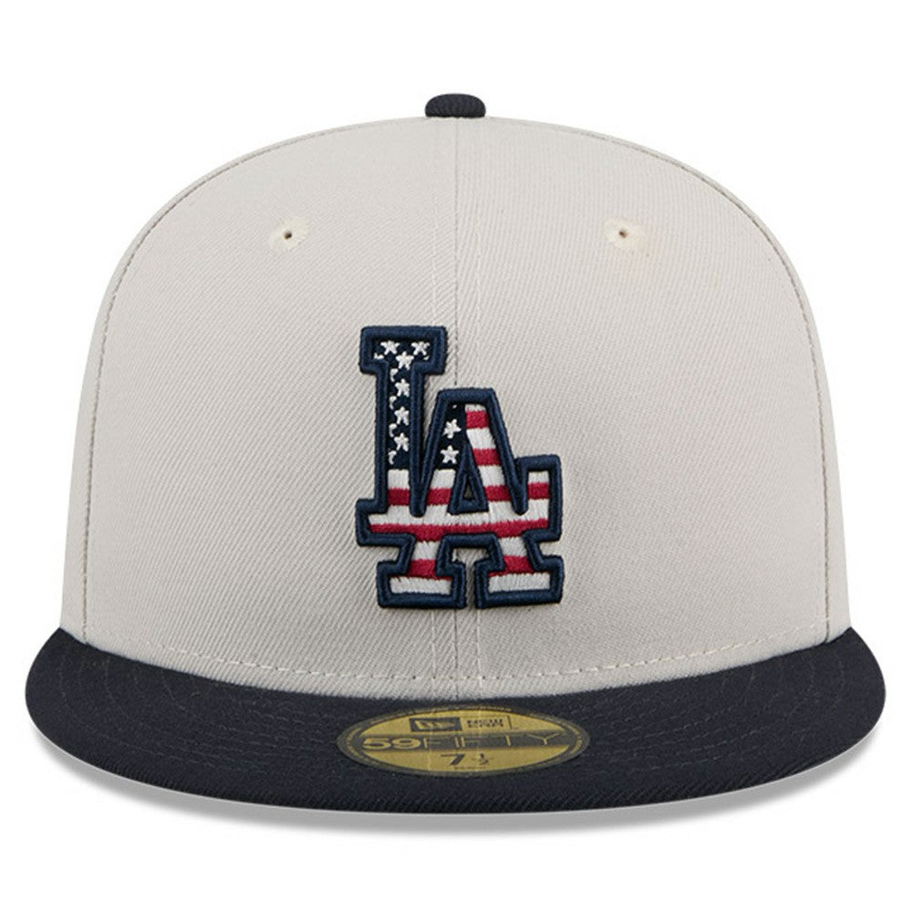 MLB Los Angeles Dodgers New Era 2024 Fourth of July 59FIFTY Fitted Hat