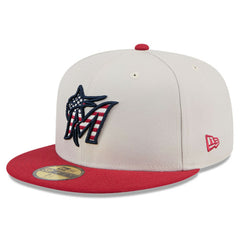 MLB Miami Marlins New Era 2024 Fourth of July 59FIFTY Fitted Hat