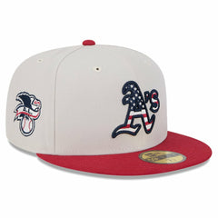 MLB Athletics New Era 2024 Fourth of July 59FIFTY Fitted Hat