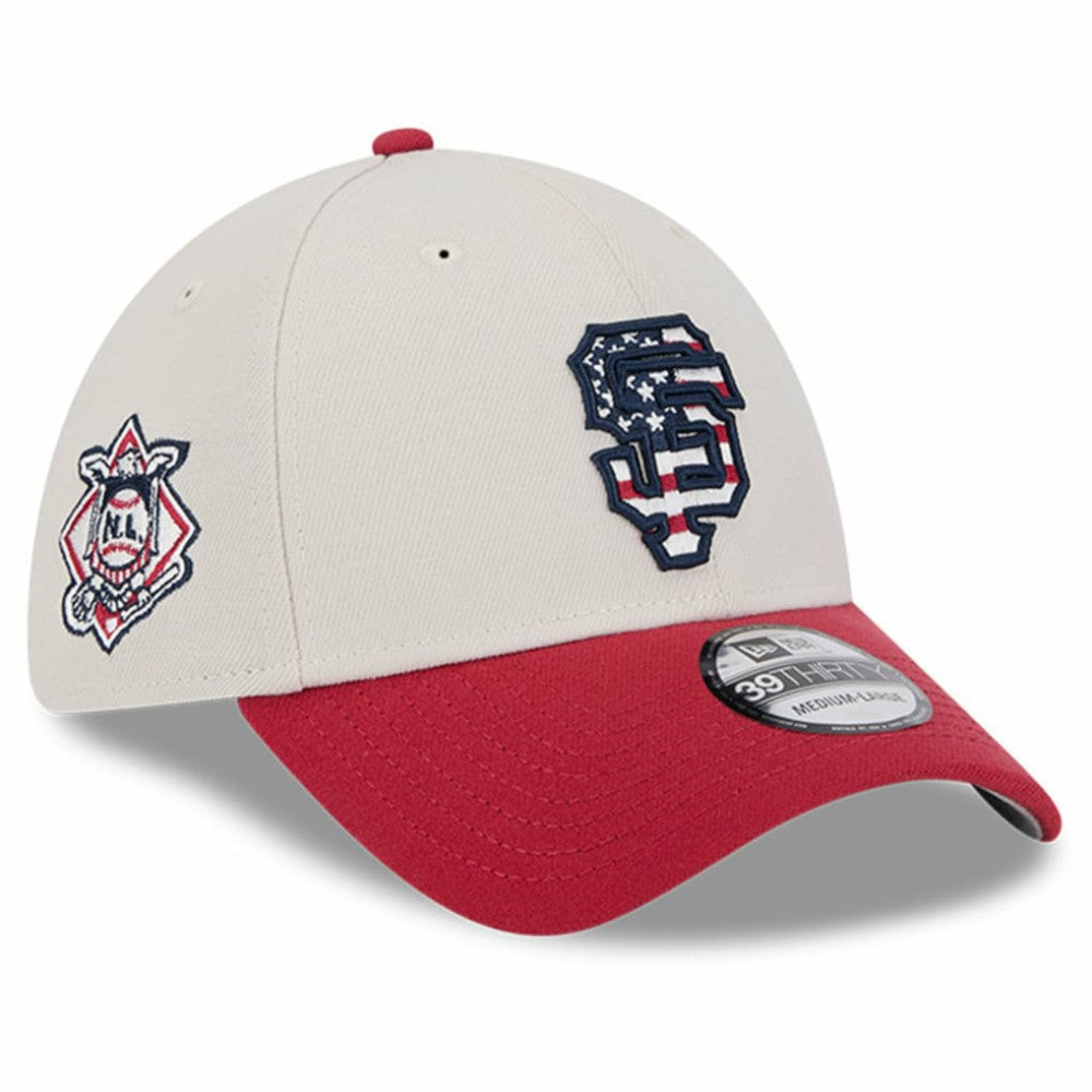 MLB San Francisco Giants New Era 2024 Fourth of July 39THIRTY Flex Hat