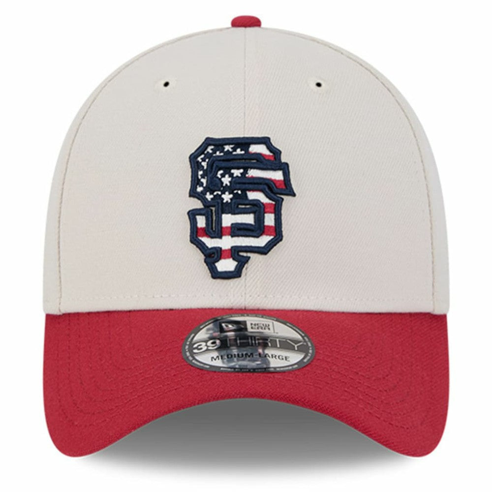 MLB San Francisco Giants New Era 2024 Fourth of July 39THIRTY Flex Hat