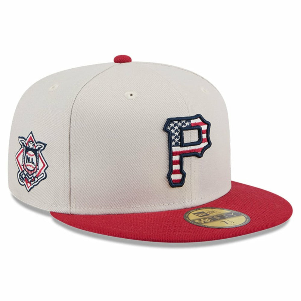 MLB Pittsburgh Pirates New Era 2024 Fourth of July 59FIFTY Fitted Hat