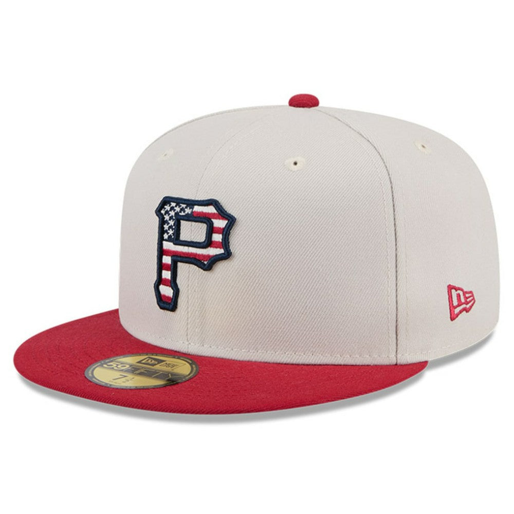 MLB Pittsburgh Pirates New Era 2024 Fourth of July 59FIFTY Fitted Hat