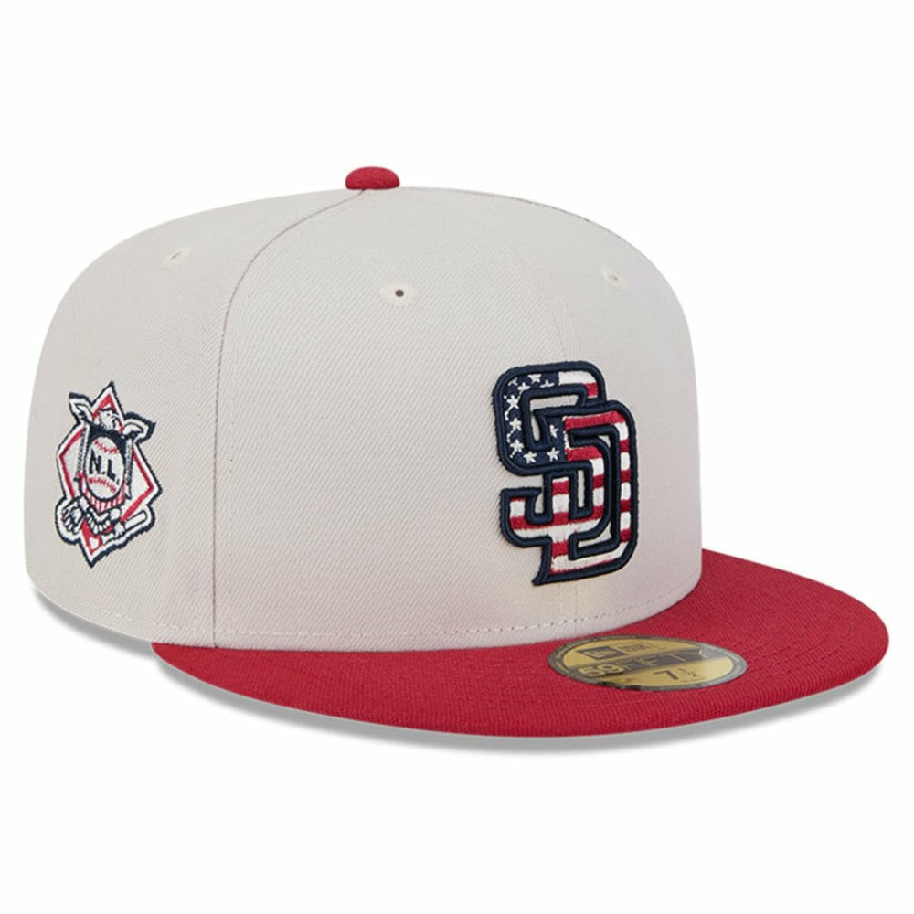 MLB San Diego Padres New Era 2024 Fourth of July 59FIFTY Fitted Hat