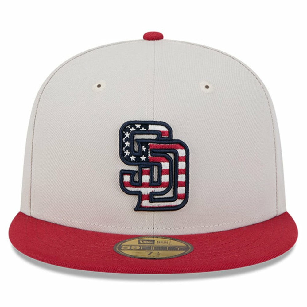MLB San Diego Padres New Era 2024 Fourth of July 59FIFTY Fitted Hat