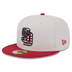 MLB San Diego Padres New Era 2024 Fourth of July 59FIFTY Fitted Hat