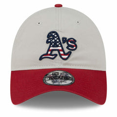 MLB Athletics New Era 2024 Fourth of July 9TWENTY Adjustable Hat