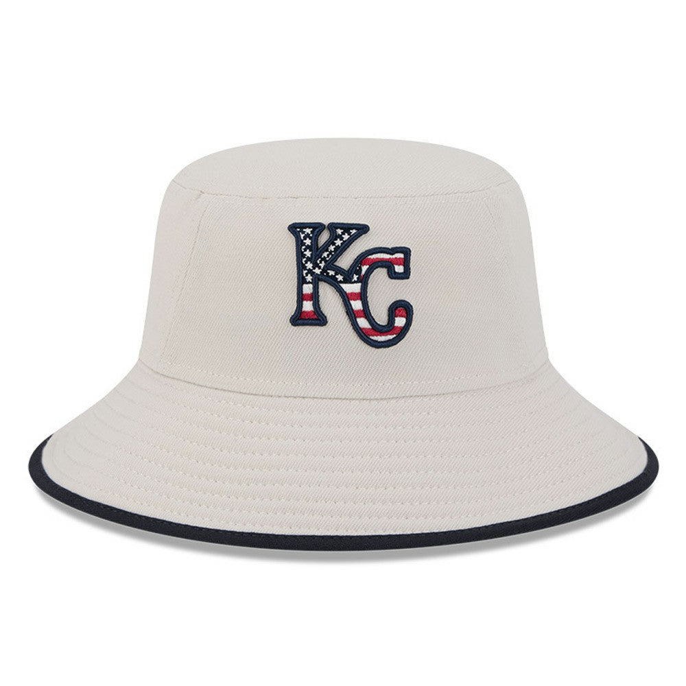 MLB Kansas City Royals New Era 2024 Fourth of July Bucket Hat