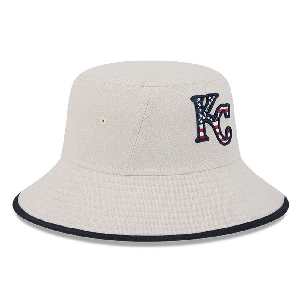 MLB Kansas City Royals New Era 2024 Fourth of July Bucket Hat