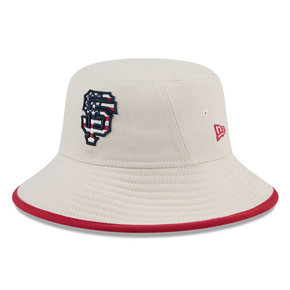 MLB San Francisco Giants New Era 2024 Fourth of July Bucket Hat