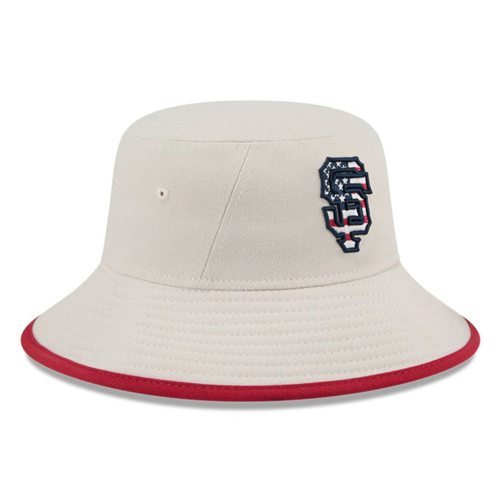 MLB San Francisco Giants New Era 2024 Fourth of July Bucket Hat
