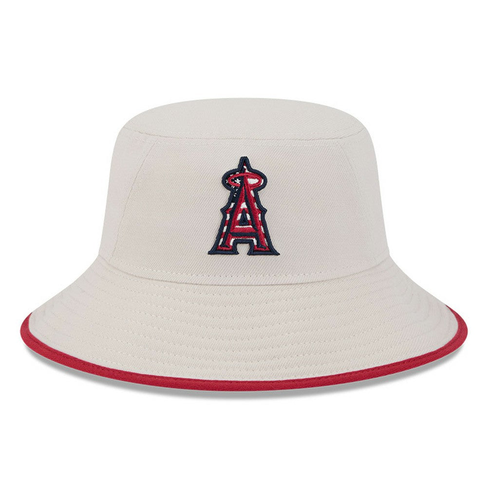 MLB Los Angeles Angels New Era 2024 Fourth of July Bucket Hat