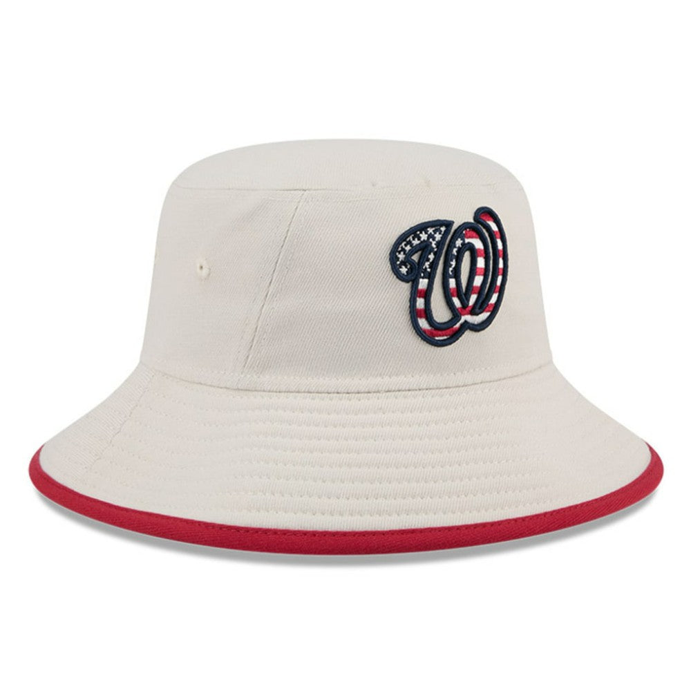 MLB Washington Nationals New Era 2024 Fourth of July Bucket Hat
