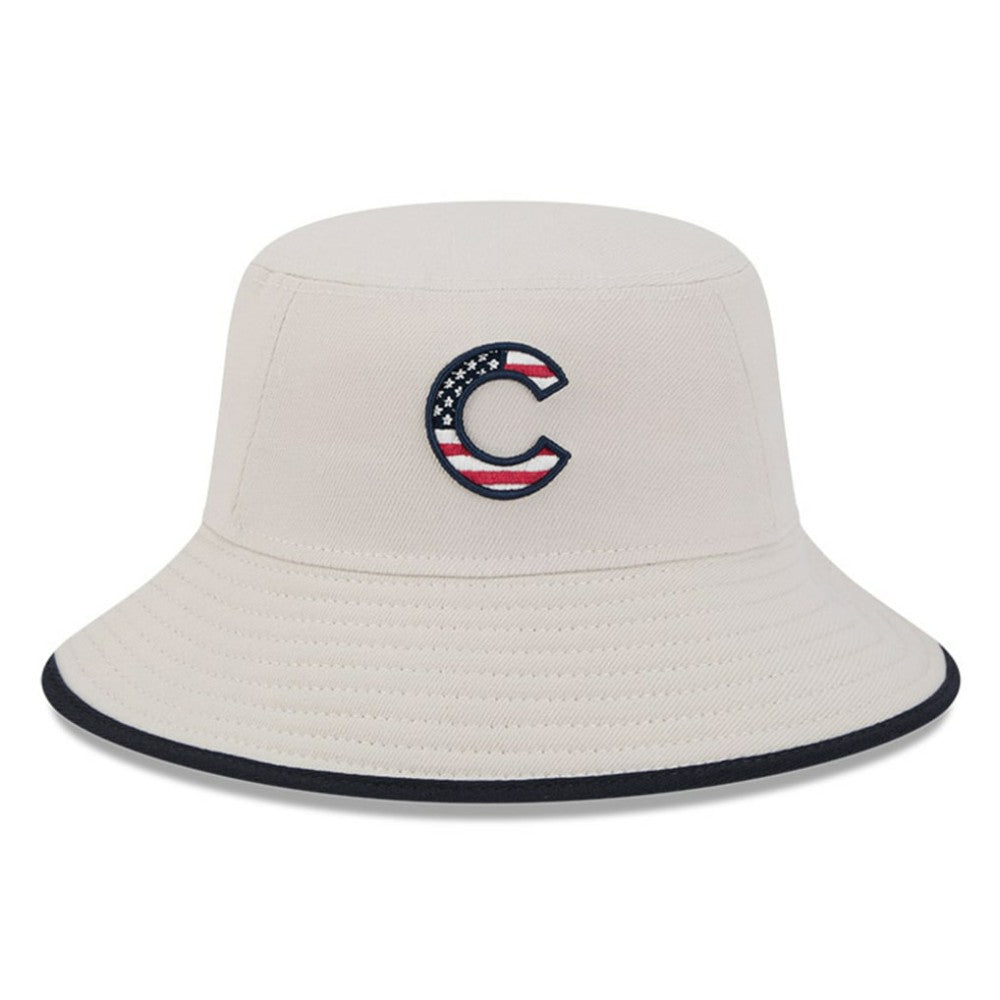 MLB Chicago Cubs New Era 2024 Fourth of July Bucket Hat