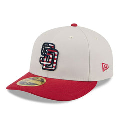 MLB San Diego Padres New Era 2024 Fourth of July Low Profile 59FIFTY Fitted Hat