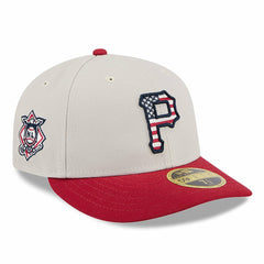 MLB Pittsburgh Pirates New Era 2024 Fourth of July Low Profile 59FIFTY Fitted Hat