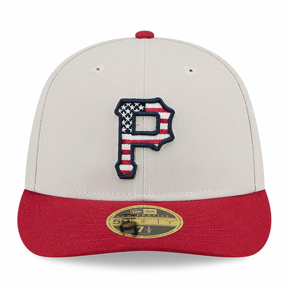 MLB Pittsburgh Pirates New Era 2024 Fourth of July Low Profile 59FIFTY Fitted Hat