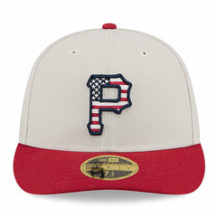 MLB Pittsburgh Pirates New Era 2024 Fourth of July Low Profile 59FIFTY Fitted Hat