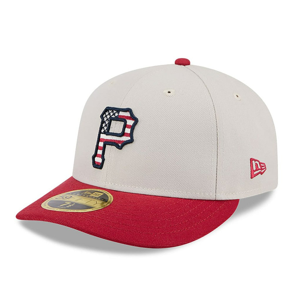 MLB Pittsburgh Pirates New Era 2024 Fourth of July Low Profile 59FIFTY Fitted Hat