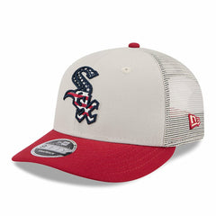 MLB Chicago White Sox New Era 2024 Fourth of July Trucker Low Profile 9FIFTY Snapback Hat