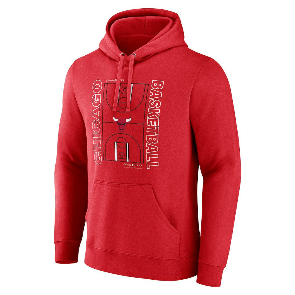 NBA Chicago Bulls Michelob Ultra Full Court Pullover Hoodie - Red for sale