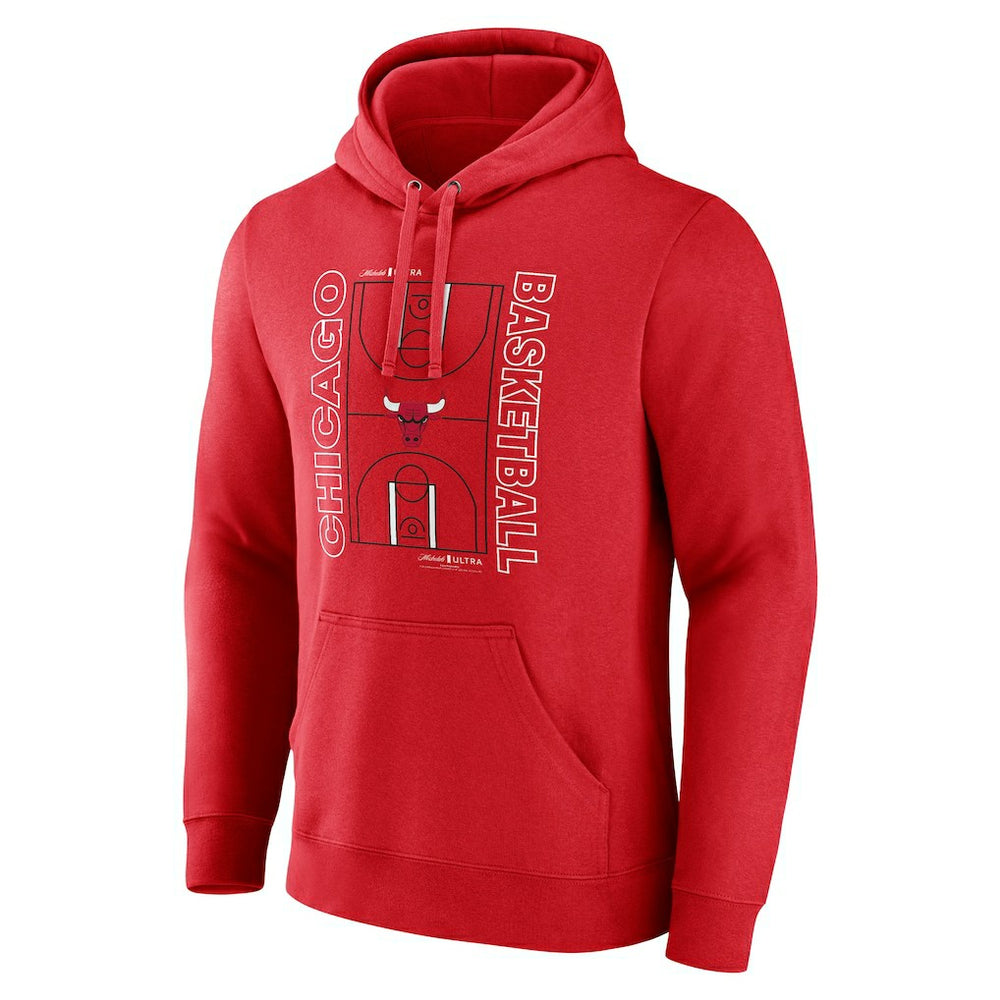 NBA Chicago Bulls Michelob Ultra Full Court Pullover Hoodie - Red for sale