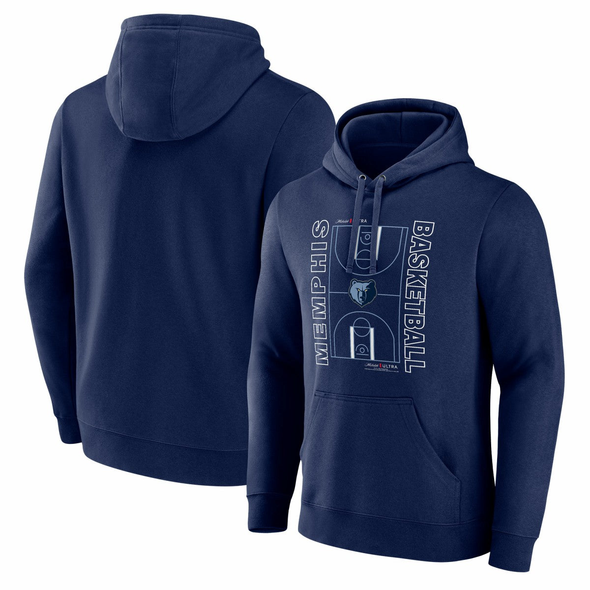 NBA Memphis Grizzlies Michelob Ultra Full Court Pullover Hoodie - Navy shop