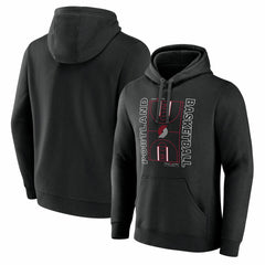 NBA Portland Trail Blazers Michelob Ultra Full Court Pullover Hoodie - Black cheap