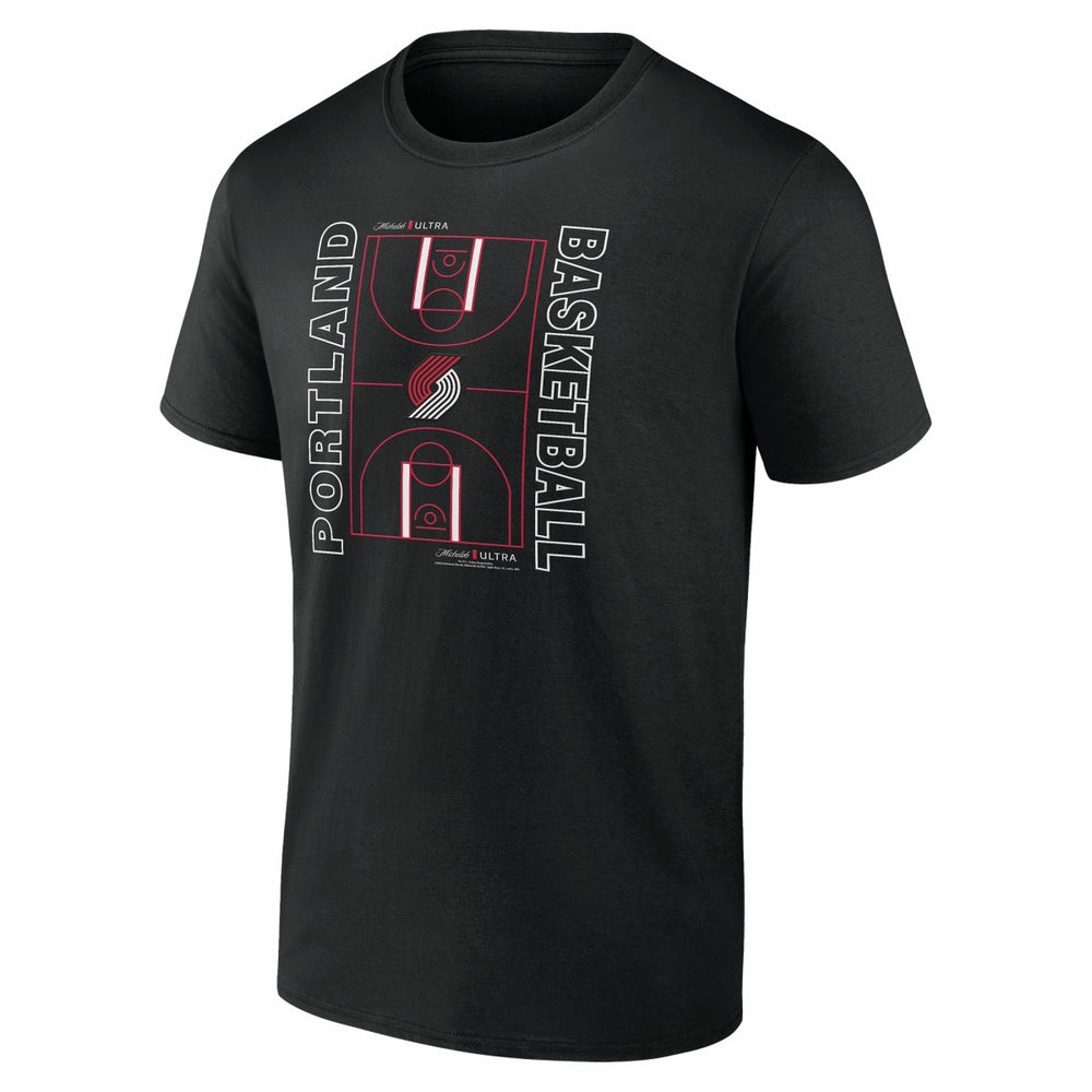 NBA Portland Trail Blazers Michelob Ultra Full Court T-Shirt - Black online