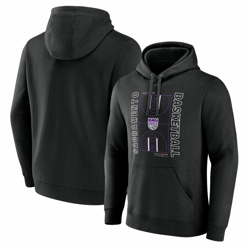 NBA Sacramento Kings Michelob Ultra Full Court Pullover Hoodie - Black on sale