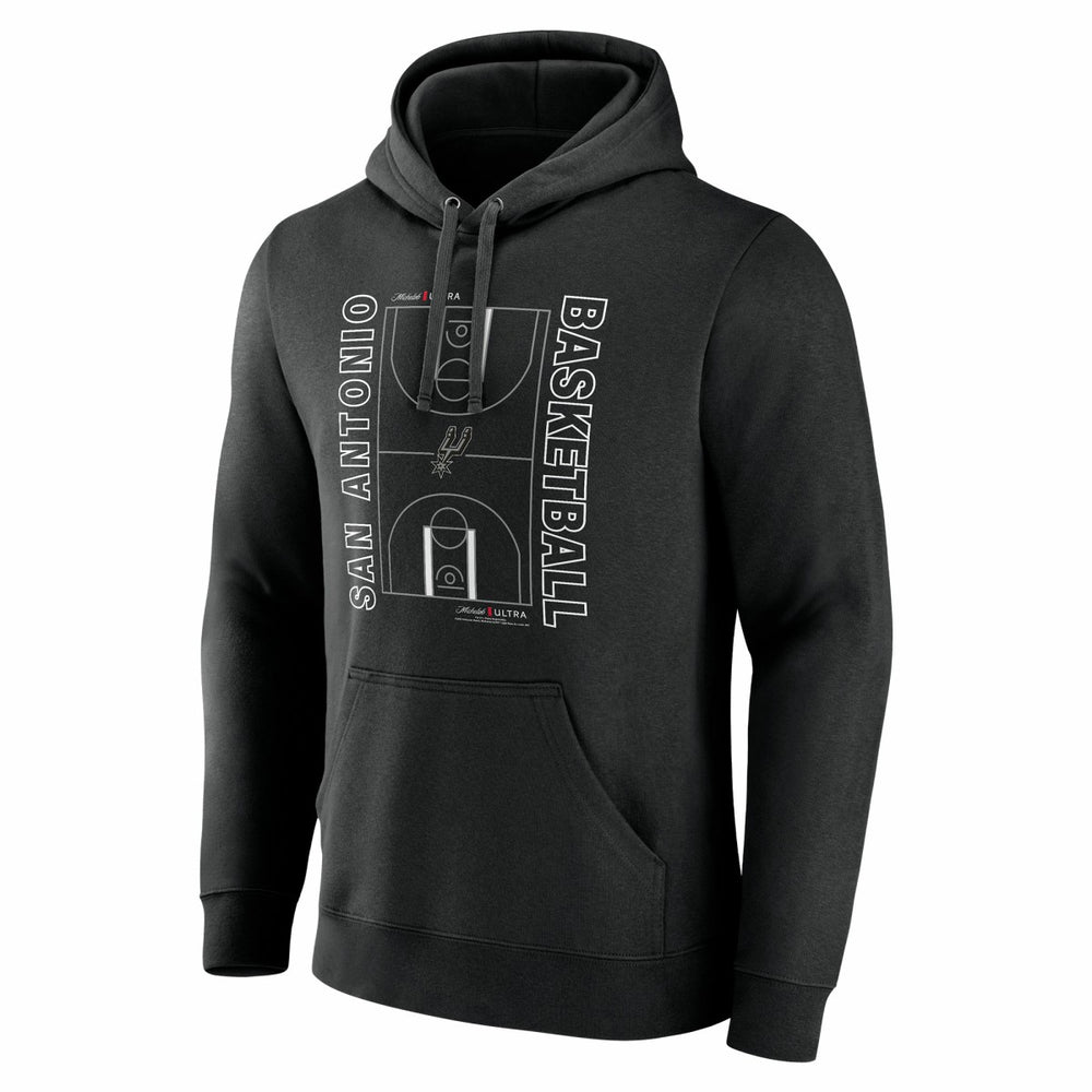 NBA San Antonio Spurs Michelob Ultra Full Court Pullover Hoodie - Black discount