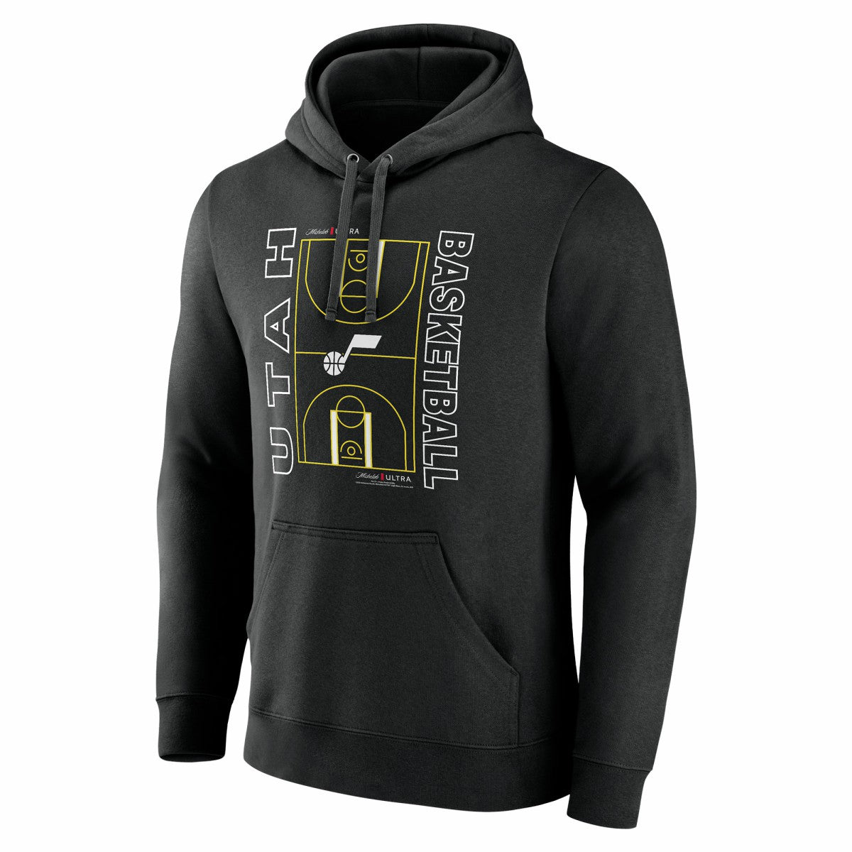 NBA Utah Jazz Michelob Ultra Full Court Pullover Hoodie - Black for sale