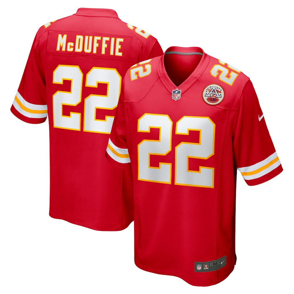 Trent McDuffie  Game Jersey - Kansas City Chiefs